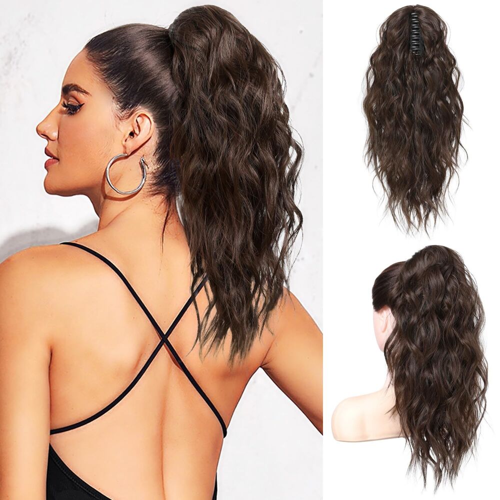 18 Inch Claw Clip Ponytail Extension, 18A-207H005